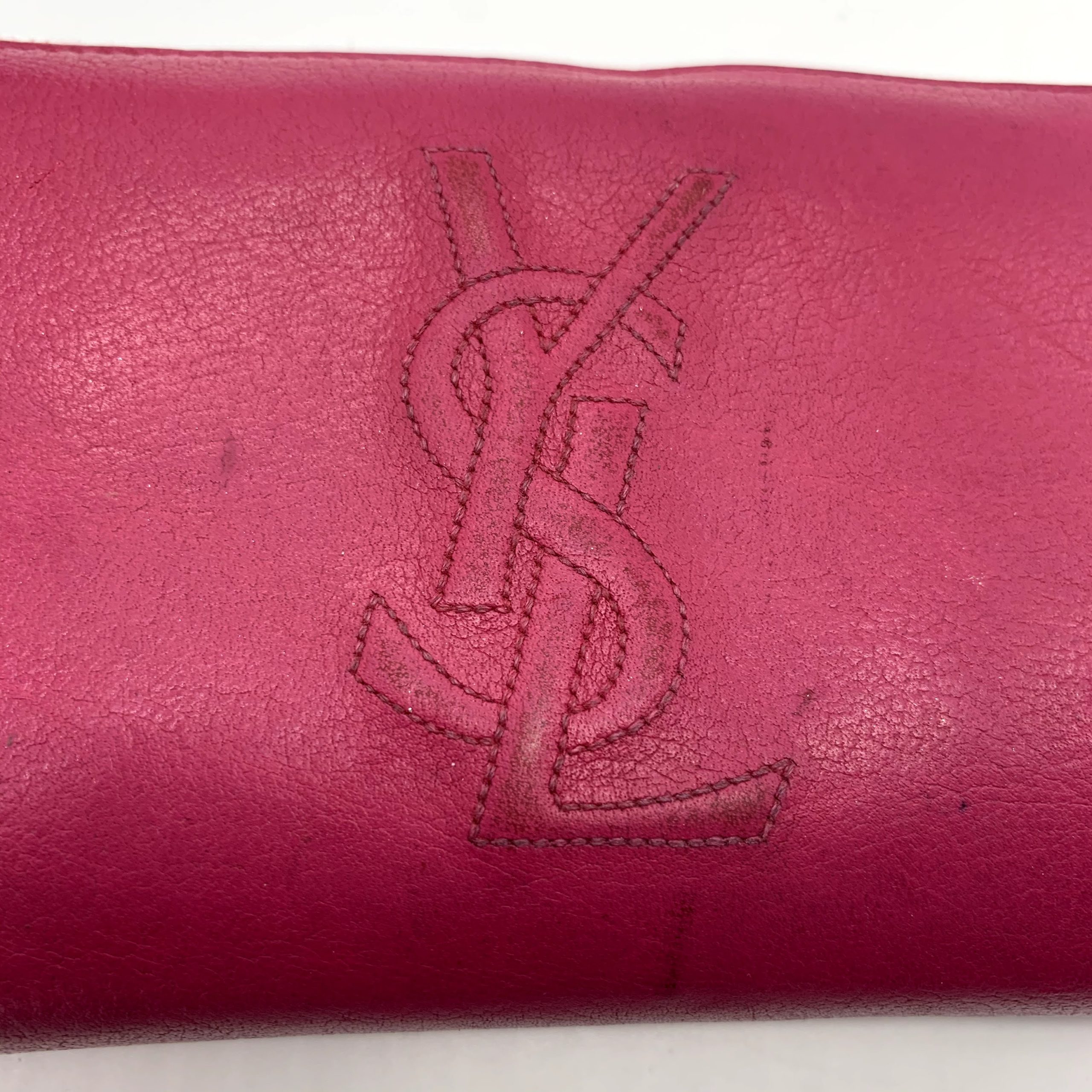 YSL　長財布　リカラー前８