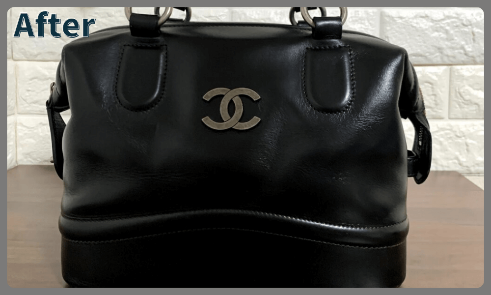 CHANEL　ハンドバッグ　リカラー修復後